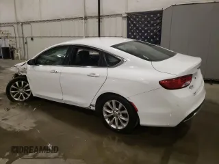 2015 Chrysler 200 C with VIN 1C3CCCCB7FN575909, listed as a Copart auction lot 51828205 with 211,589 mi miles and Salvage Title. Bid and sale history available at DreamBid. Image 2.