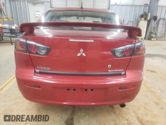 2011 Mitsubishi Lancer GTS with VIN JA32U8FW9BU025481, listed as a Copart auction lot 88100745 with 117,975 mi miles and Salvage Title. Bid and sale history available at carsss.com. Image 6.
