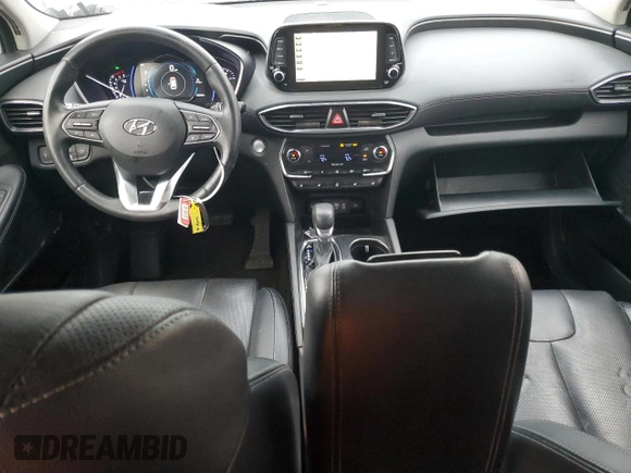 2019 Hyundai Santa Fe Ultimate with VIN 5NMS5CADXKH028355, listed as a Copart auction lot 41640215 with 75,348 mi miles and Salvage Title. Bid and sale history available at carsss.com. Image 8.