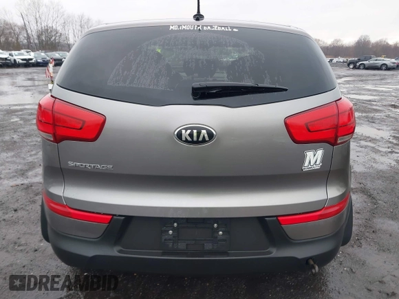 2014 Kia Sportage LX with VIN KNDPBCAC0E7601636, listed as a IAAI auction lot 41832978 with 145,353 mi miles and . Bid and sale history available at carsss.com. Image 16.