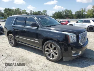 2015 GMC Yukon Denali with VIN 1GKS1CKJ6FR282196, listed as a Copart auction lot 66507573 with 194,391 mi miles. Bid and sale history available at carsss.com. Image 4.