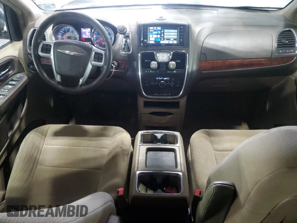 2013 Chrysler Town & Country Touring with VIN 2C4RC1BG9DR559993, listed as a Copart auction lot 46844985 with 112,137 mi miles and Salvage Title. Bid and sale history available at carsss.com. Image 8.