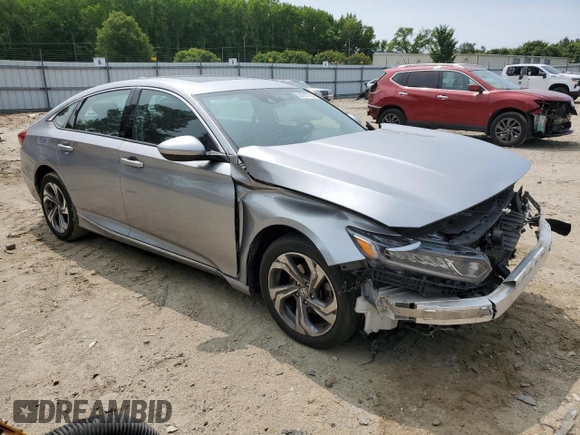 2020 Honda Accord EX with VIN 1HGCV1F48LA148931, listed as a Copart auction lot 58797725 with 46,349 mi miles and Salvage title. Bid and sale history available at DreamBid. Image 4.