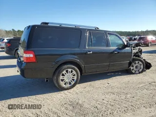 2012 Ford Expedition EL Limited with VIN 1FMJK1K54CEF65609, listed as a Copart auction lot 87046214 with 164,949 mi miles and Salvage Title. Bid and sale history available at carsss.com. Image 3.
