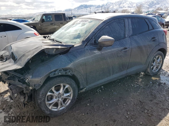 2018 Mazda CX-3 Sport with VIN JM1DKFB78J0310746, listed as a Copart auction lot 49868905 with 90,239 mi miles and Salvage Title. Bid and sale history available at DreamBid. Image 1.