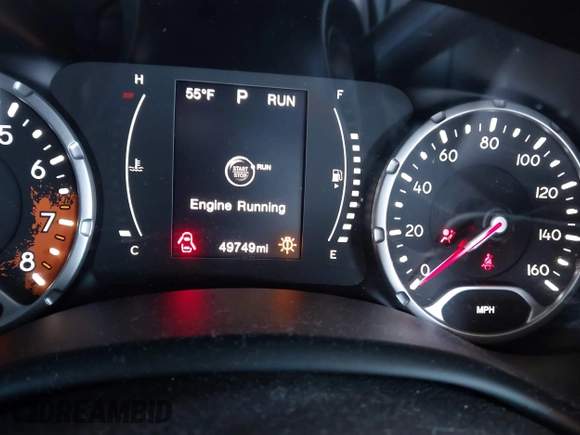 2016 Jeep Renegade Latitude with VIN ZACCJBBTXGPD18290, listed as a IAAI auction lot 41399537 with 49,749 mi miles. Bid and sale history available at carsss.com. Image 16.