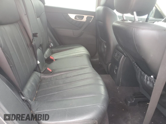 2017 Infiniti QX70 with VIN JN8CS1MU0HM141234, listed as a Copart auction lot 56102205 with 154,546 mi miles and Salvage title. Bid and sale history available at DreamBid. Image 11.