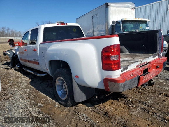 2014 Chevrolet Silverado 3500HD LT with VIN 1GC4K0C87EF148177, listed as a Copart auction lot 43782855 with 91,418 mi miles and Salvage Title. Bid and sale history available at carsss.com. Image 2.