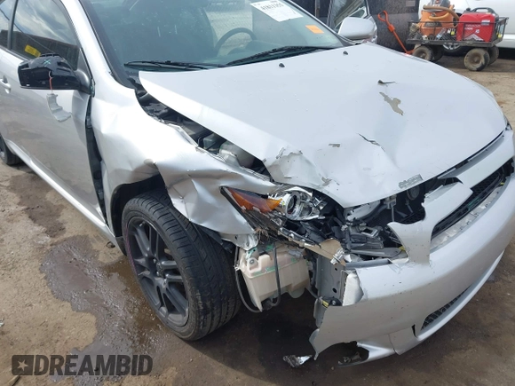 2010 Scion tC with VIN JTKDE3B75A0308354, listed as a IAAI auction lot 41811355 with 152,369 mi miles. Bid and sale history available at carsss.com. Image 6.