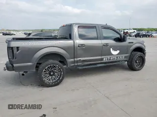 2020 Ford F-150 XL with VIN 1FTEW1CP4LKD72906, listed as a Copart auction lot 51623795 with 105,594 mi miles and Clean Title. Bid and sale history available at carsss.com. Image 3.