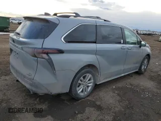 2023 Toyota Sienna XSE 25th Anniversary with VIN 5TDCSKFC2PS101424, listed as a Copart auction lot 42302165 with 53,074 mi miles and Salvage title. Bid and sale history available at DreamBid. Image 3.