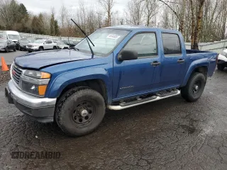 2005 GMC Canyon 1SE SLE Z71 with VIN 1GTDS136658213688, listed as a Copart auction lot 46494885 with 162,209 mi miles and Salvage Title. Bid and sale history available at carsss.com. Image 1.