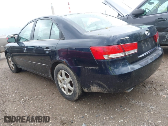 2006 Hyundai Sonata GLS with VIN 5NPEU46F46H119484, listed as a IAAI auction lot 42134585 with 146,686 mi miles and . Bid and sale history available at DreamBid. Image 3.