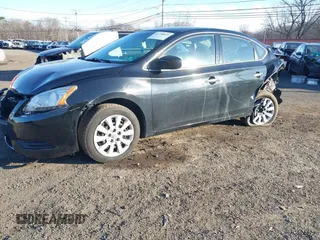 2014 Nissan Sentra S with VIN 3N1AB7AP9EY218134, listed as a IAAI auction lot 41758829 with 129,012 mi miles and . Bid and sale history available at DreamBid. Image 6.