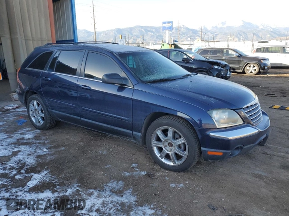 2005 Chrysler Pacifica Touring with VIN 2C8GF68455R255388, listed as a Copart auction lot 84753894 with 172,836 mi miles and Salvage Title. Bid and sale history available at DreamBid. Image 4.