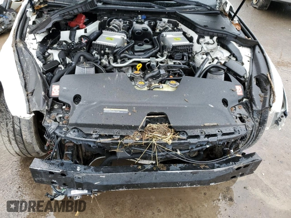 2017 Infiniti Q50 3.0t Sport with VIN JN1EV7ARXHM833082, listed as a Copart auction lot 75851794 with 63,349 mi miles and Salvage Title. Bid and sale history available at carsss.com. Image 13.
