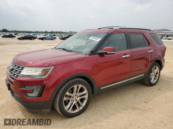 2016 Ford Explorer Limited with VIN 1FM5K7F87GGB41683, listed as a Copart auction lot 52036405 with 95,414 mi miles and Clean Title. Bid and sale history available at DreamBid. Image 1.