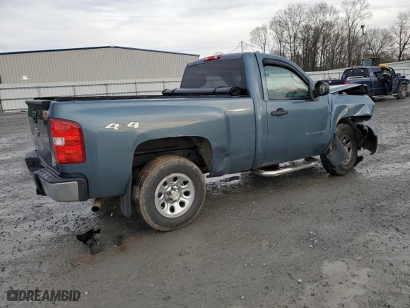 2011 Chevrolet Silverado 1500 Work Truck with VIN 1GCNKPEX5BZ251738, listed as a Copart auction lot 45483975 with 128,570 mi miles and Salvage Title. Bid and sale history available at carsss.com. Image 3.