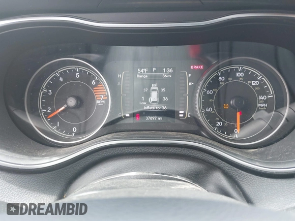 2020 Jeep Cherokee Latitude Plus with VIN 1C4PJMLB1LD569548, listed as a IAAI auction lot 42330117 with 37,897 mi miles and . Bid and sale history available at DreamBid. Image 7.