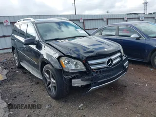 2012 Mercedes-Benz GL-Class GL 450 with VIN 4JGBF7BE8CA796841, listed as a IAAI auction lot 41569965 with 179,815 mi miles. Bid and sale history available at carsss.com. Image 1.