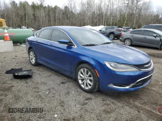 2015 Chrysler 200 C with VIN 1C3CCCCG3FN520434, listed as a Copart auction lot 50117965 with 160,705 mi miles and Clean Title. Bid and sale history available at DreamBid. Image 4.