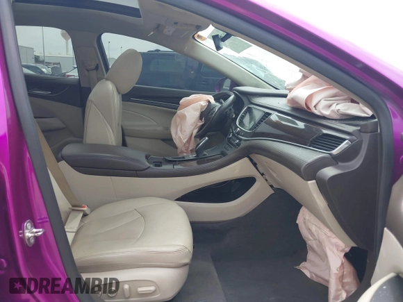 2017 Buick LaCrosse Premium with VIN 1G4ZS5SSXHU150985, listed as a IAAI auction lot 39795645 with Not Provided miles. Bid and sale history available at carsss.com. Image 5.