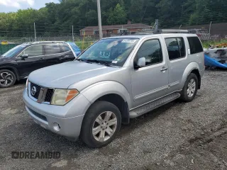 2005 Nissan Pathfinder LE with VIN 5N1AR18W05C716777, listed as a Copart auction lot 64398795 with 175,913 mi miles and Salvage title. Bid and sale history available at DreamBid. Image 1.