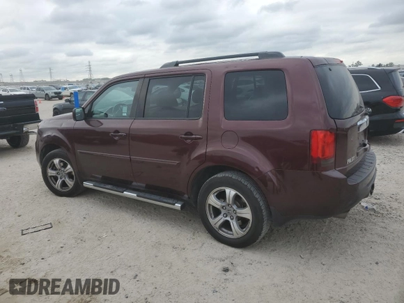 2013 Honda Pilot EX-L with VIN 5FNYF3H55DB003101, listed as a Copart auction lot 49691995 with 179,598 mi miles and Clean title. Bid and sale history available at DreamBid. Image 2.