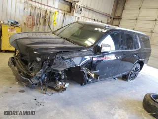 2023 Chevrolet Tahoe Premier with VIN 1GNSKSKD4PR371707, listed as a Copart auction lot 43433845 with 10,139 mi miles and Salvage Title. Bid and sale history available at carsss.com. Image 1.