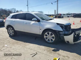 2015 Cadillac SRX Premium Collection with VIN 3GYFNGE31FS593936, listed as a Copart auction lot 46934075 with 121,726 mi miles and Clean Title. Bid and sale history available at carsss.com. Image 4.