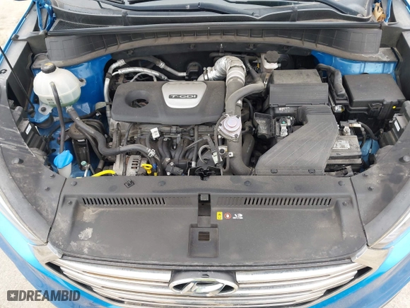 2016 Hyundai Tucson Eco with VIN KM8J3CA28GU041357, listed as a IAAI auction lot 41661997 with 87,000 mi miles. Bid and sale history available at carsss.com. Image 10.