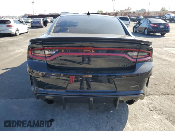 2023 Dodge Charger SRT Hellcat Widebody Jailbreak with VIN 2C3CDXL92PH626230, listed as a Copart auction lot 47018835 with 5,199 mi miles and Salvage Title. Bid and sale history available at carsss.com. Image 6.