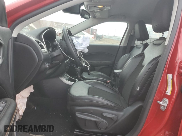 2021 Jeep Compass Latitude with VIN 3C4NJCBB0MT502048, listed as a Copart auction lot 50413735 with 30,251 mi miles and Salvage title. Bid and sale history available at DreamBid. Image 7.
