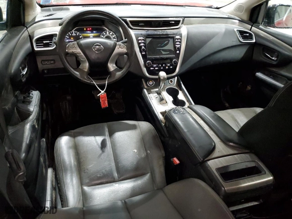 2015 Nissan Murano Platinum with VIN 5N1AZ2MH7FN209622, listed as a Copart auction lot 47931295 with 131,998 mi miles and Salvage Title. Bid and sale history available at carsss.com. Image 8.