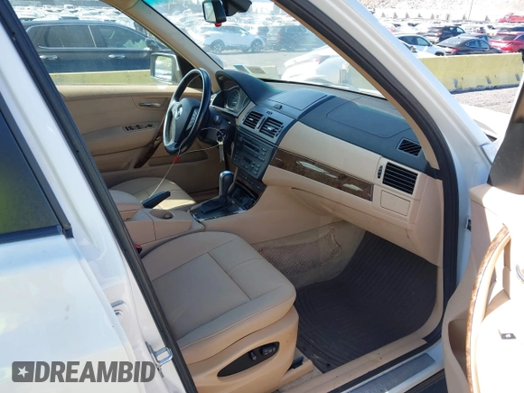 2008 BMW X3 3.0si with VIN WBXPC93458WJ10207, listed as a IAAI auction lot 42156621 with 105,813 mi miles and . Bid and sale history available at DreamBid. Image 5.