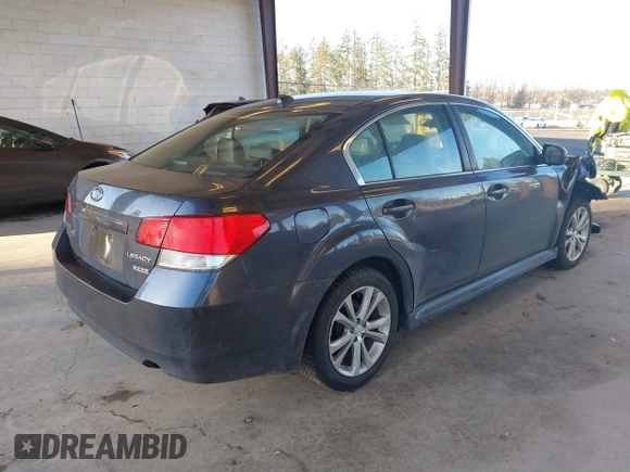 2013 Subaru Legacy Limited with VIN 4S3BMBK62D3043947, listed as a IAAI auction lot 41653855 with 214,715 mi miles and . Bid and sale history available at DreamBid. Image 4.
