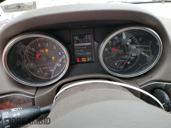2011 Jeep Grand Cherokee Laredo with VIN 1J4RR4GG8BC724196, listed as a Copart auction lot 51760195 with 79,407 mi miles and Salvage Title. Bid and sale history available at DreamBid. Image 9.