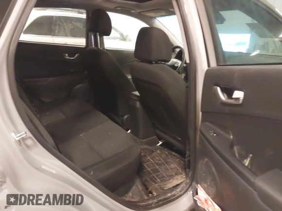 2022 Hyundai Kona SEL with VIN KM8K3CAB4NU911476, listed as a IAAI auction lot 41497070 with 49,500 mi miles. Bid and sale history available at carsss.com. Image 8.
