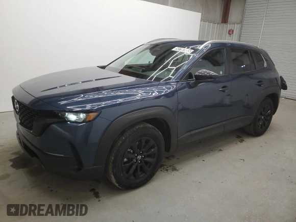 2025 Mazda CX-50 S Preferred with VIN 7MMVABBM6SN341536, listed as a Copart auction lot 50797655 with 1,668 mi miles and Salvage Title. Bid and sale history available at DreamBid. Image 1.