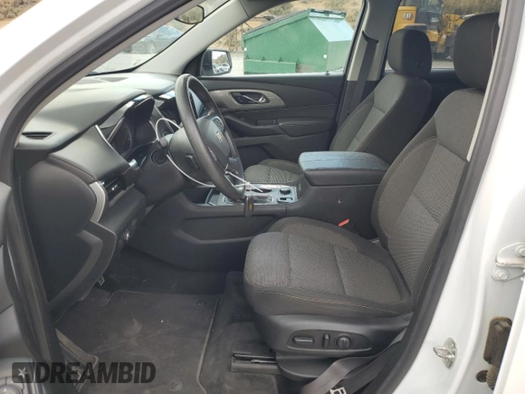 2020 Chevrolet Traverse LS with VIN 1GNEVLKW1LJ275991, listed as a Copart auction lot 71838494 with 98,110 mi miles and Salvage Title. Bid and sale history available at carsss.com. Image 7.