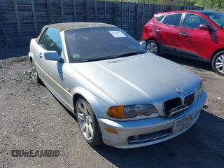 2001 BMW 3 Series 325Ci with VIN WBABS33421JY50546, listed as a IAAI auction lot 42340216 with 139,665 mi miles and . Bid and sale history available at DreamBid. Image 1.