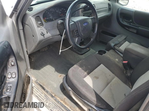 2004 Ford Ranger XL with VIN 1FTYR10U14PB24583, listed as a Copart auction lot 55225785 with 190,281 mi miles and Salvage Title. Bid and sale history available at DreamBid. Image 8.
