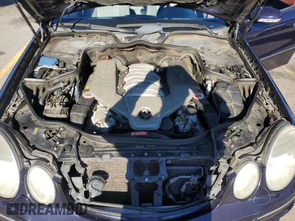2007 Mercedes-Benz E 63 AMG with VIN WDBUF77X67B008192, listed as a Copart auction lot 82449274 with 125,126 mi miles and Salvage Title. Bid and sale history available at carsss.com. Image 11.
