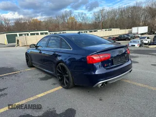2013 Audi S6 Prestige with VIN WAUF2AFC1DN084170, listed as a Copart auction lot 83120554 with 109,951 mi miles and Clean Title. Bid and sale history available at carsss.com. Image 2.