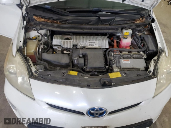 2012 Toyota Prius One with VIN JTDKN3DU8C5486847, listed as a Copart auction lot 51896295 with 152,244 mi miles and Salvage Title. Bid and sale history available at carsss.com. Image 11.