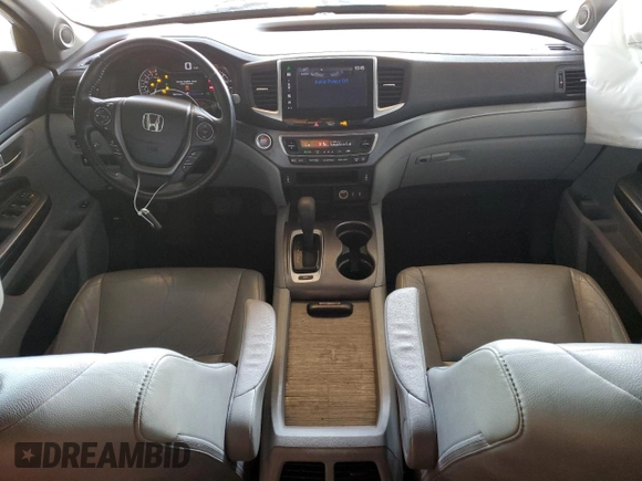 2016 Honda Pilot EX-L with VIN 5FNYF5H70GB028361, listed as a Copart auction lot 45791915 with 138,412 mi miles and Salvage Title. Bid and sale history available at DreamBid. Image 8.