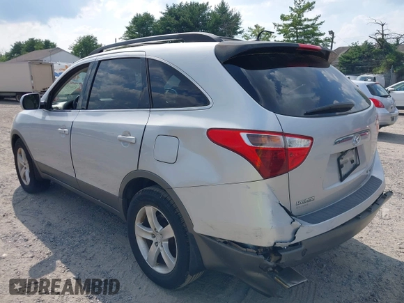 2008 Hyundai Veracruz GLS with VIN KM8NU73C38U075087, listed as a IAAI auction lot 42817571 with 185,379 mi miles and . Bid and sale history available at DreamBid. Image 3.