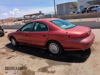 1997 Mercury Sable GS with VIN 1MELM50U2VA600052, listed as a Copart auction lot 58556795 with 65,848 mi miles and Salvage title. Bid and sale history available at DreamBid. Image 2.