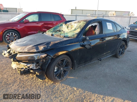 2025 Honda Civic Si z VIN 2HGFE1E56SH473441, wystawiony jako IAAI lot #41589933 z przebiegiem 493 mil mil oraz . Historia ofert i sprzedaży dostępna na DreamBid. Obrazek 17.