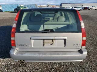 1998 Volvo V70 GLT with VIN YV1LW5679W2527717, listed as a Copart auction lot 43663345 with 206,013 mi miles and Salvage Title. Bid and sale history available at carsss.com. Image 6.